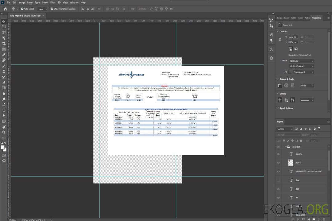 Modèle de justificatif de domicile bancaire Turkey Bankasi au format Word et PDF, entièrement modifiable template Modèle de justificatif de domicile bancaire Turkey Bankasi au format Word et PDF, entièrement modifiable template